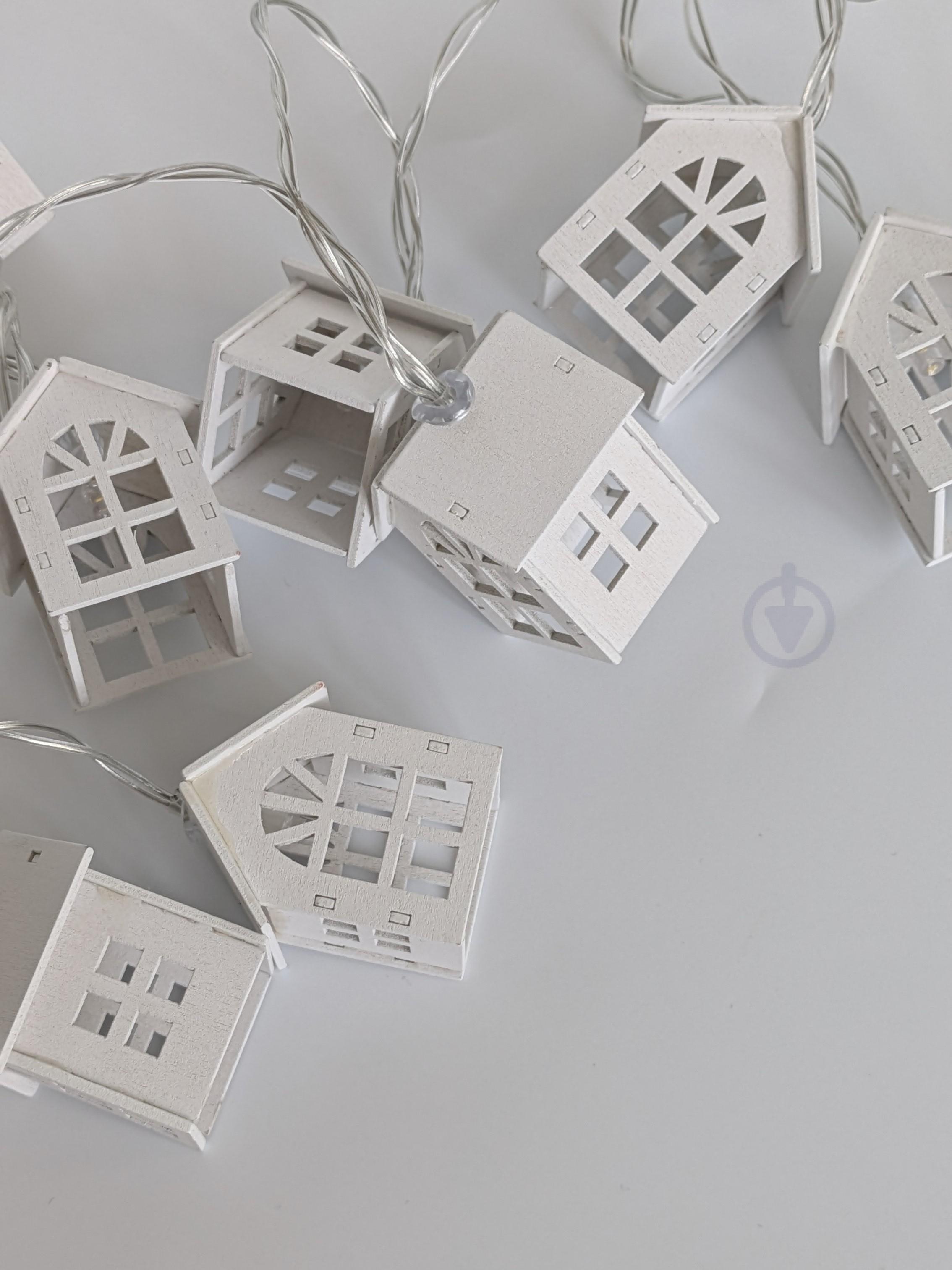 Гірлянда на батарейках 2 м 10 ламп Теплий білий - фото 5 Гірлянда на батарейках 2 м 10 ламп Теплий білий - фото 5