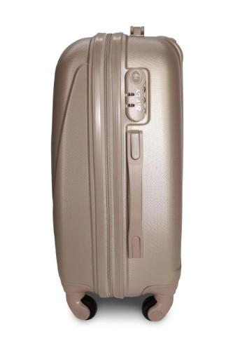 Валіза пластикова Fly 310 M на 4 колесах Шампань (CEKRBFL310MS4SHA) - фото 6