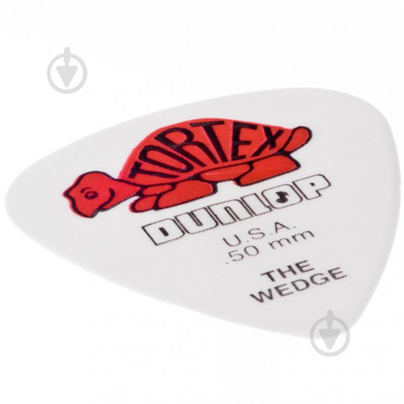 Медиатор Dunlop 4240 Tortex Wedge Guitar Pick 0.50 mm (1 шт.) - фото 2