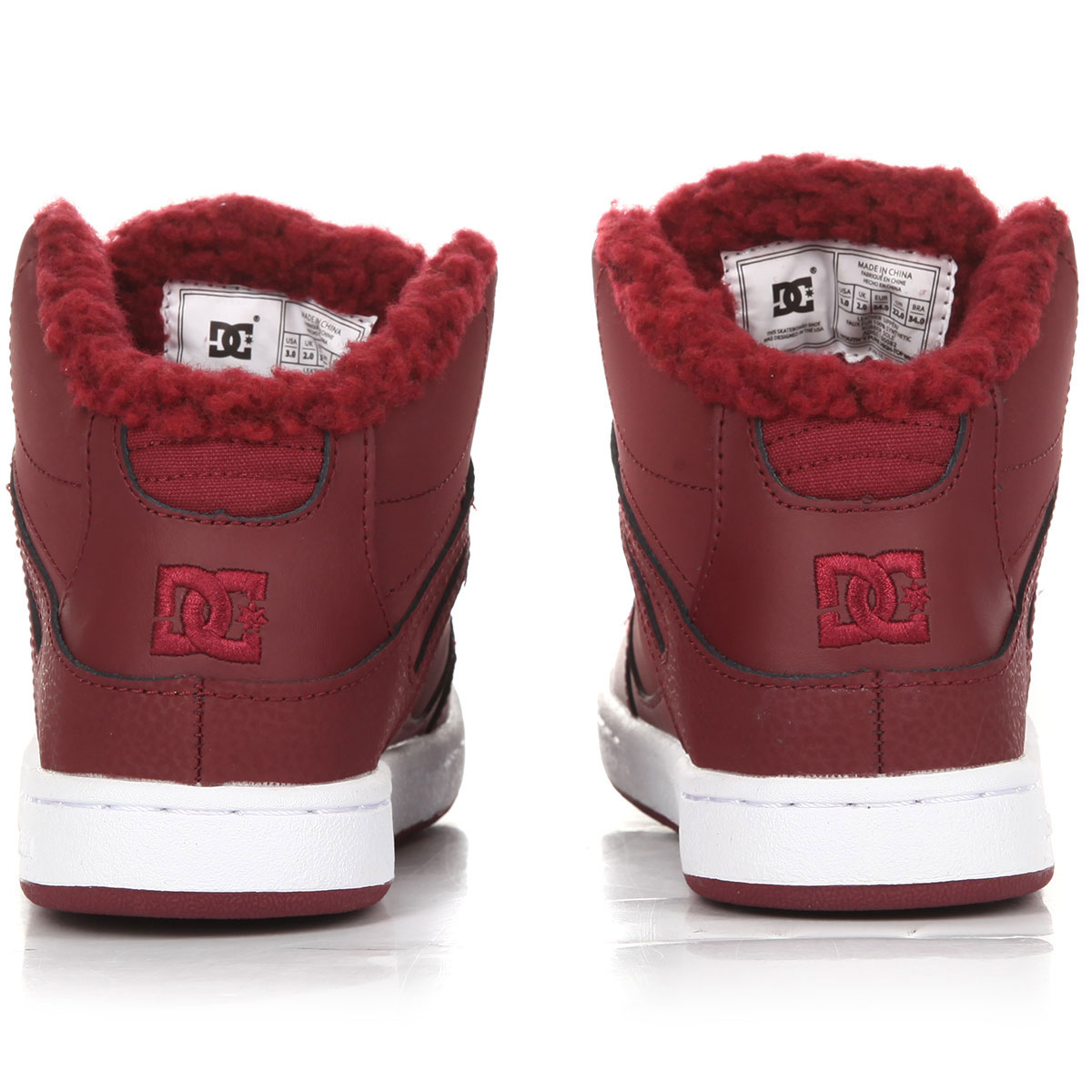 Кросівки DC Shoes Pure High Top Wnt р. 39/7/25,5 см Burgundy - фото 4