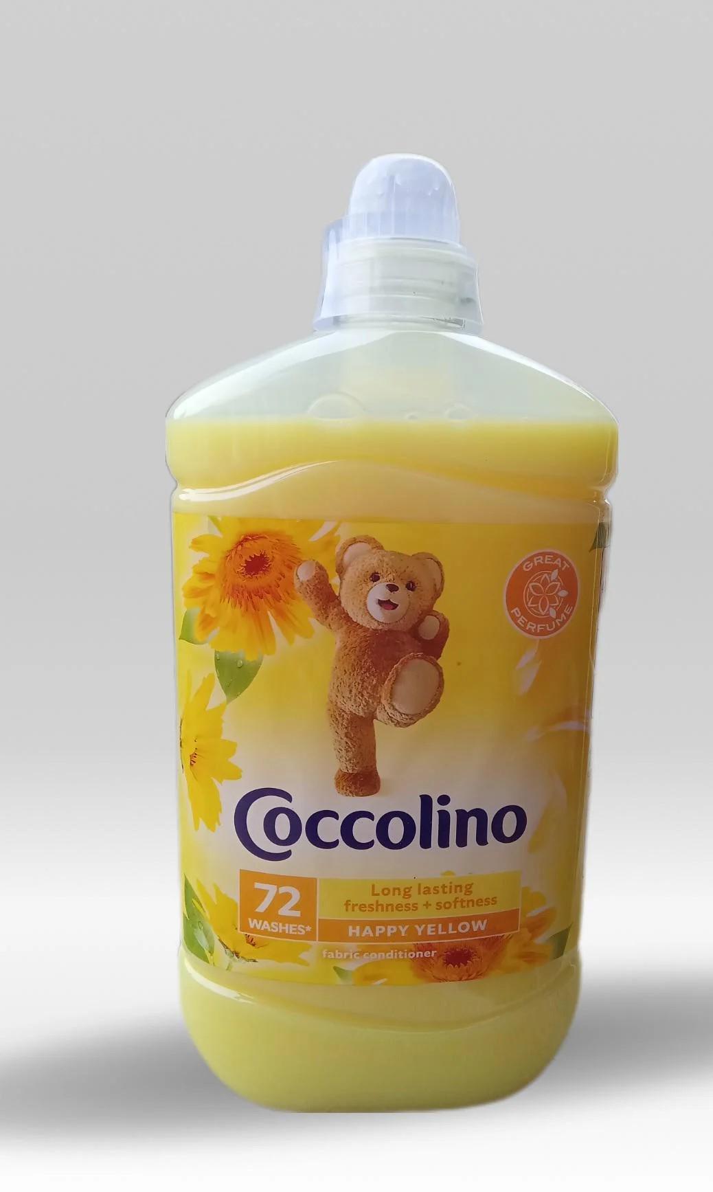 Кондиціонер для білизни Coccolino Happy Yelow 18 л 72 прань - фото 2