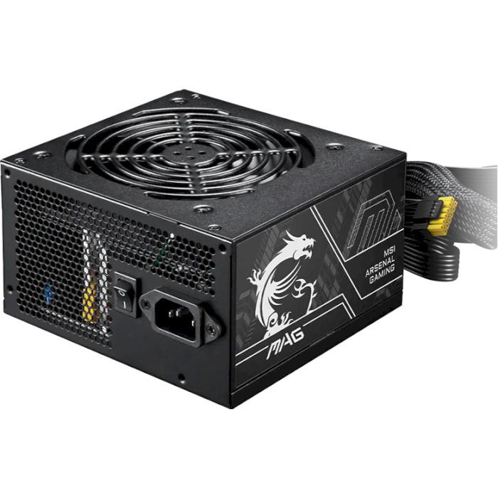 Блок питания для ПК MSI MAG A650BN PCIE5 II ATX 3.1 650W 80+ Bronze Black (34416840)