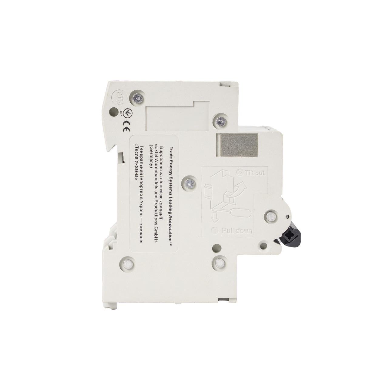 Автоматический выключатель TESLA NTB1 3-полюсный C6 6 kA (98) - фото 3 Автоматический выключатель TESLA NTB1 3-полюсный C6 6 kA (98) - фото 3