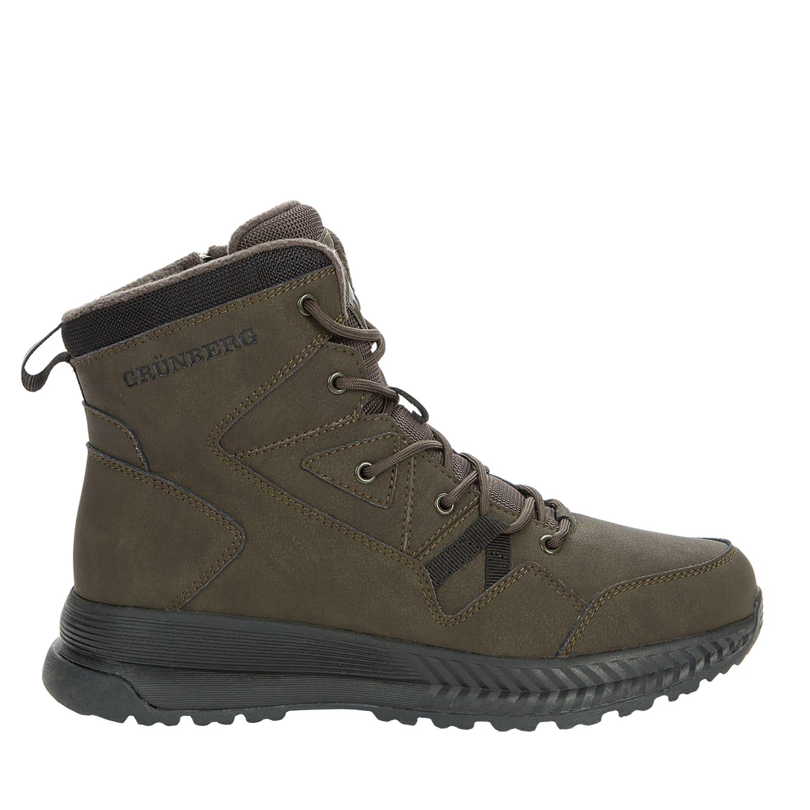 Ботинки мужские утепленные Grunberg 92600537 р. 44 Хаки (9260053744)