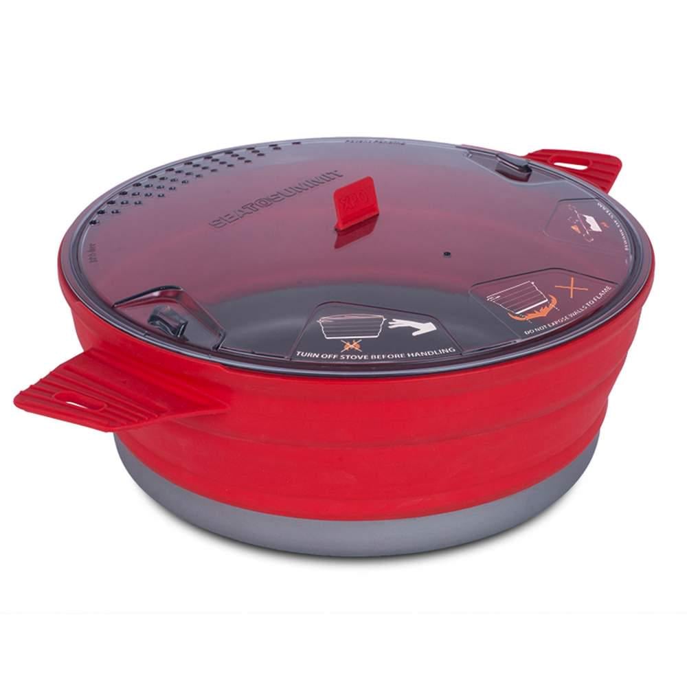 Кастрюля с алюминиевым дном Sea To Summit X-Pot 4.0 L Red (1033-STS AXPOT4.0RD)