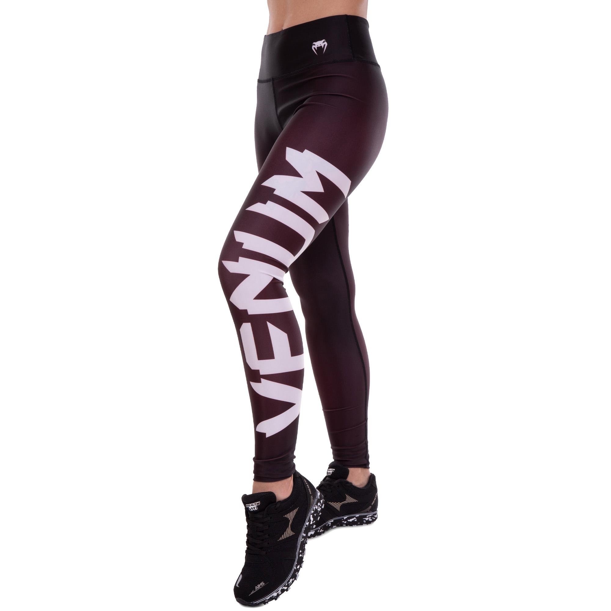 Лосины спортивные женские VNM CK43 L Черный/белый (CK43_L)