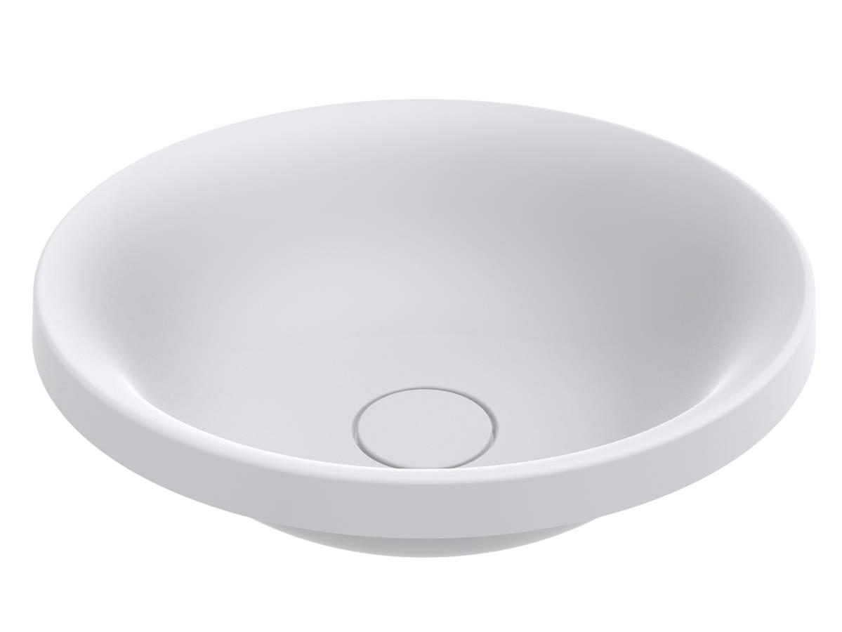 Умывальник Miraggio SIENA MIRASOFT с литого мрамора матовый Белый (84178) Умывальник Miraggio SIENA MIRASOFT с литого мрамора матовый Белый (84178)