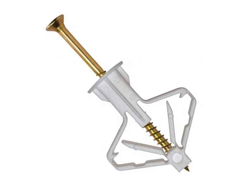 Дюбель WAVE Молли с шурупом 3,5 8х55 мм 100 шт. пластик Белый (1064229)