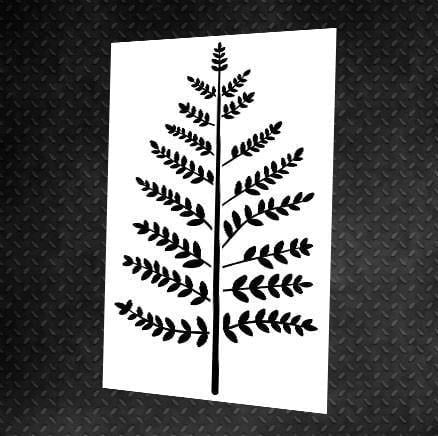 Трафарет многоразовый DFA Природа 70 для штукатурки и краски (P00070)