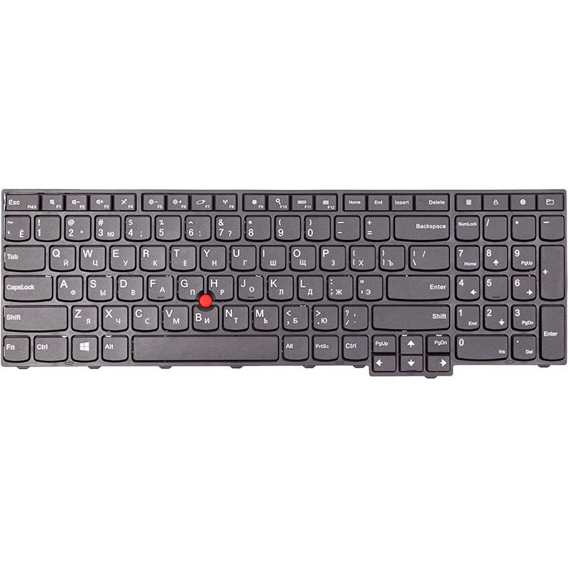 Клавиатура для ноутбука Lenovo ThinkPad L560 черный фрейм Черный (2663841956)