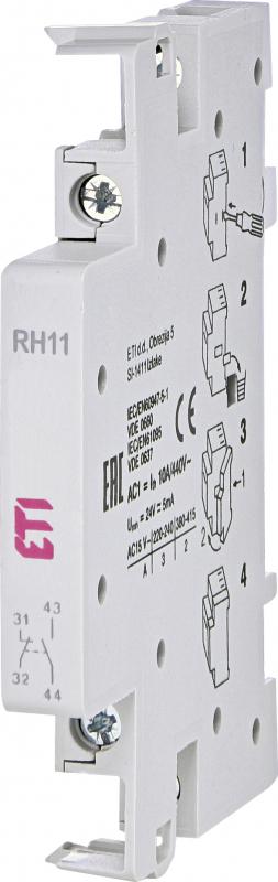 Контакт дополнительный ETI RH 11 3А 1NO+1NC для R (2461101)