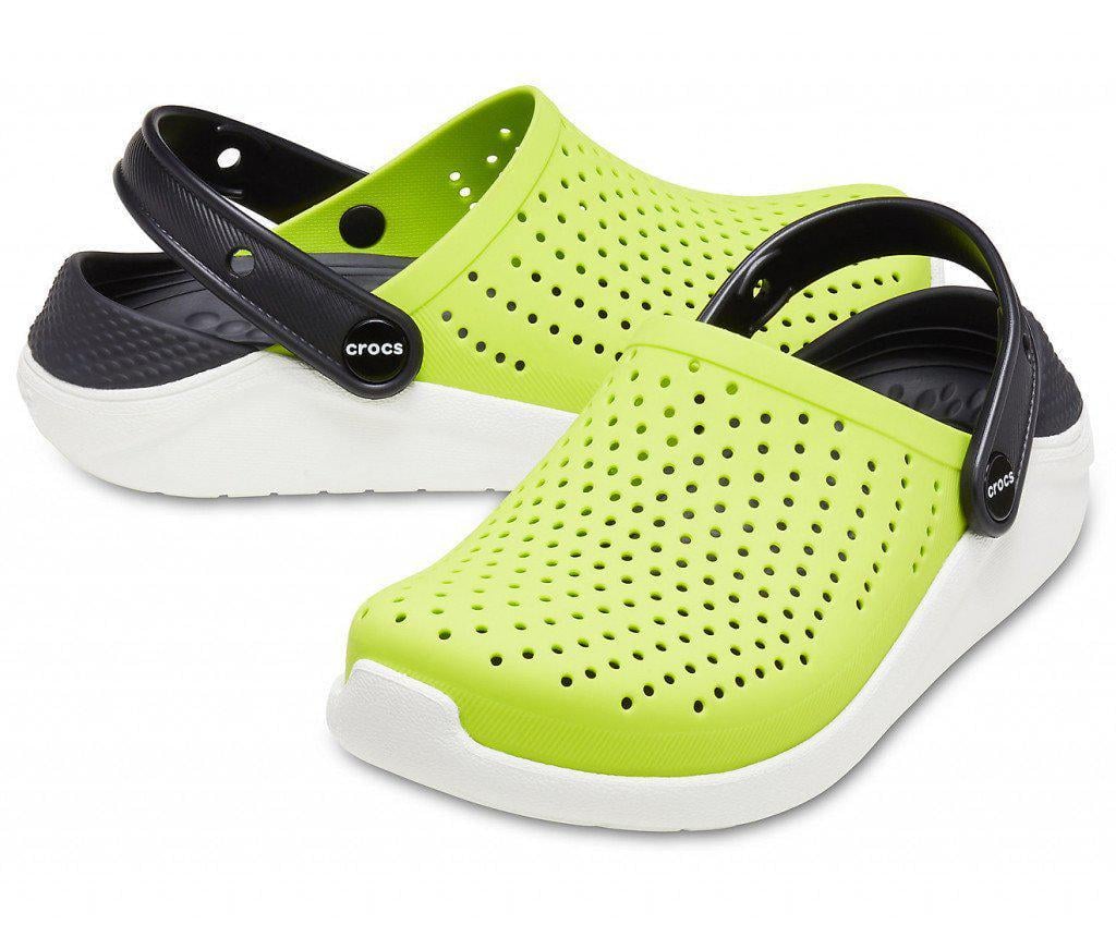 Сабо Crocs LiteRide Clog С11 р. 28 18 см Lime Punch (205964)