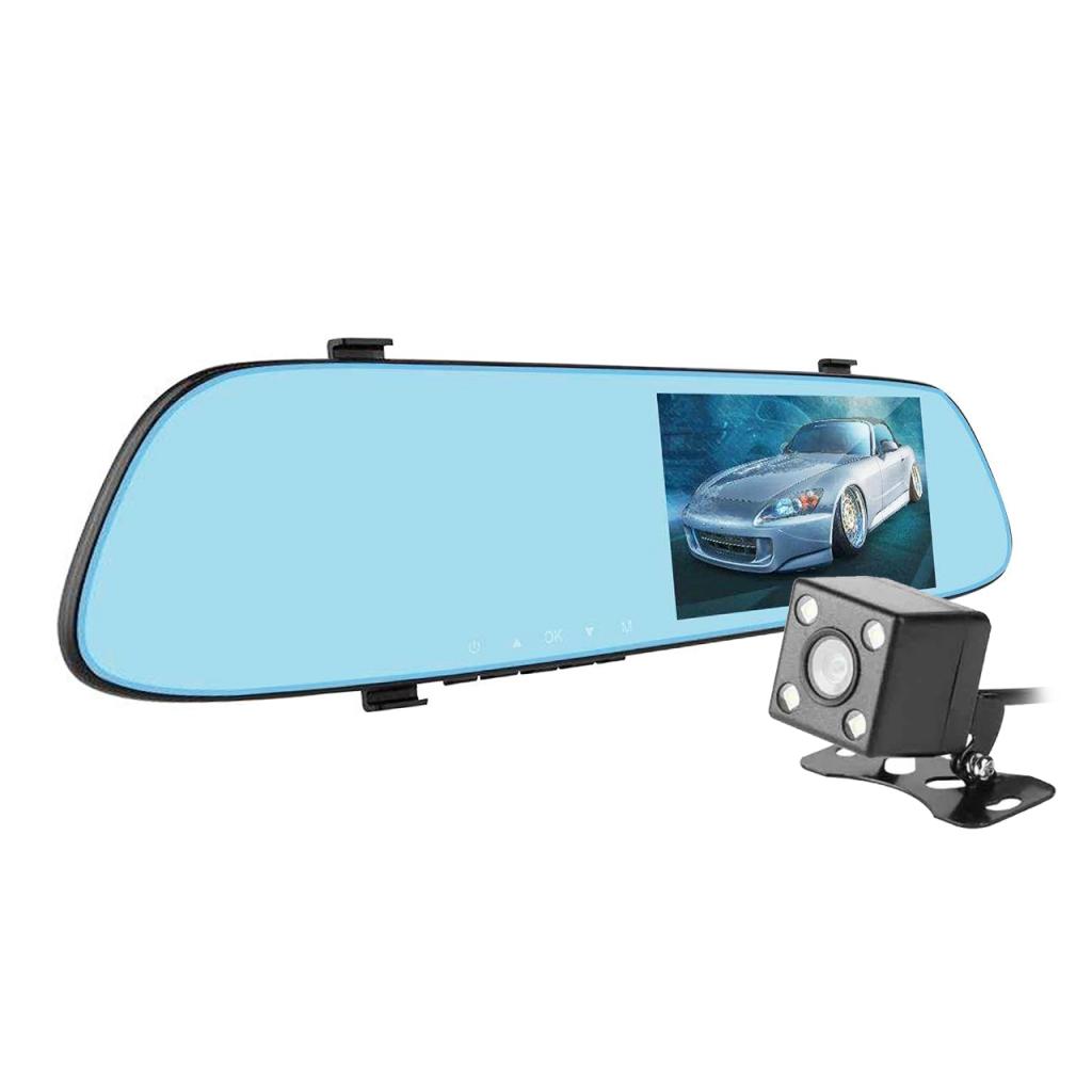 Видеорегистратор зеркало Anytek T22 экран 5" micro SD карта 1080P 1920х1080 G-sensor (1378021) - фото 3 Видеорегистратор зеркало Anytek T22 экран 5" micro SD карта 1080P 1920х1080 G-sensor (1378021) - фото 3