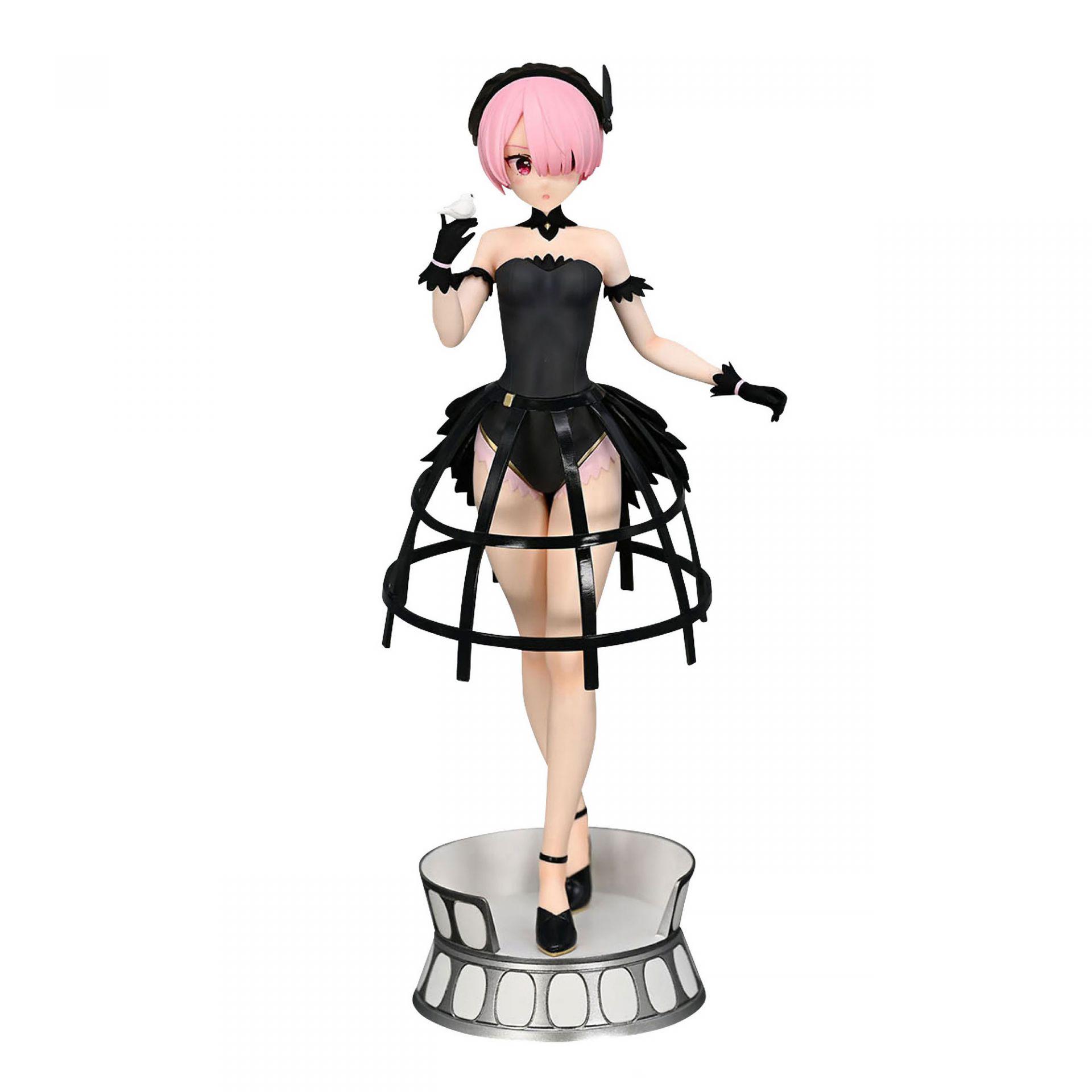 Аниме фигурка Ram Bird Cage Dress Рам с Жизнь в Альтернативном мире с нуля Re Zero 22 см