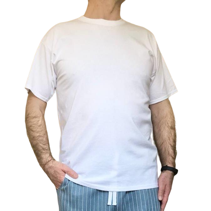 Футболка мужская COSY стрейч кулир с коротким рукавом XL Белый (SCM1)