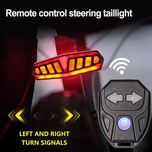 Фонарь для велосипеда задний FY-1828 с указанием поворотов Waterproof/Li-Ion 500 mAh/USB-C/Remote control/CR2032 (641a096b) - фото 3 Фонарь для велосипеда задний FY-1828 с указанием поворотов Waterproof/Li-Ion 500 mAh/USB-C/Remote control/CR2032 (641a096b) - фото 3