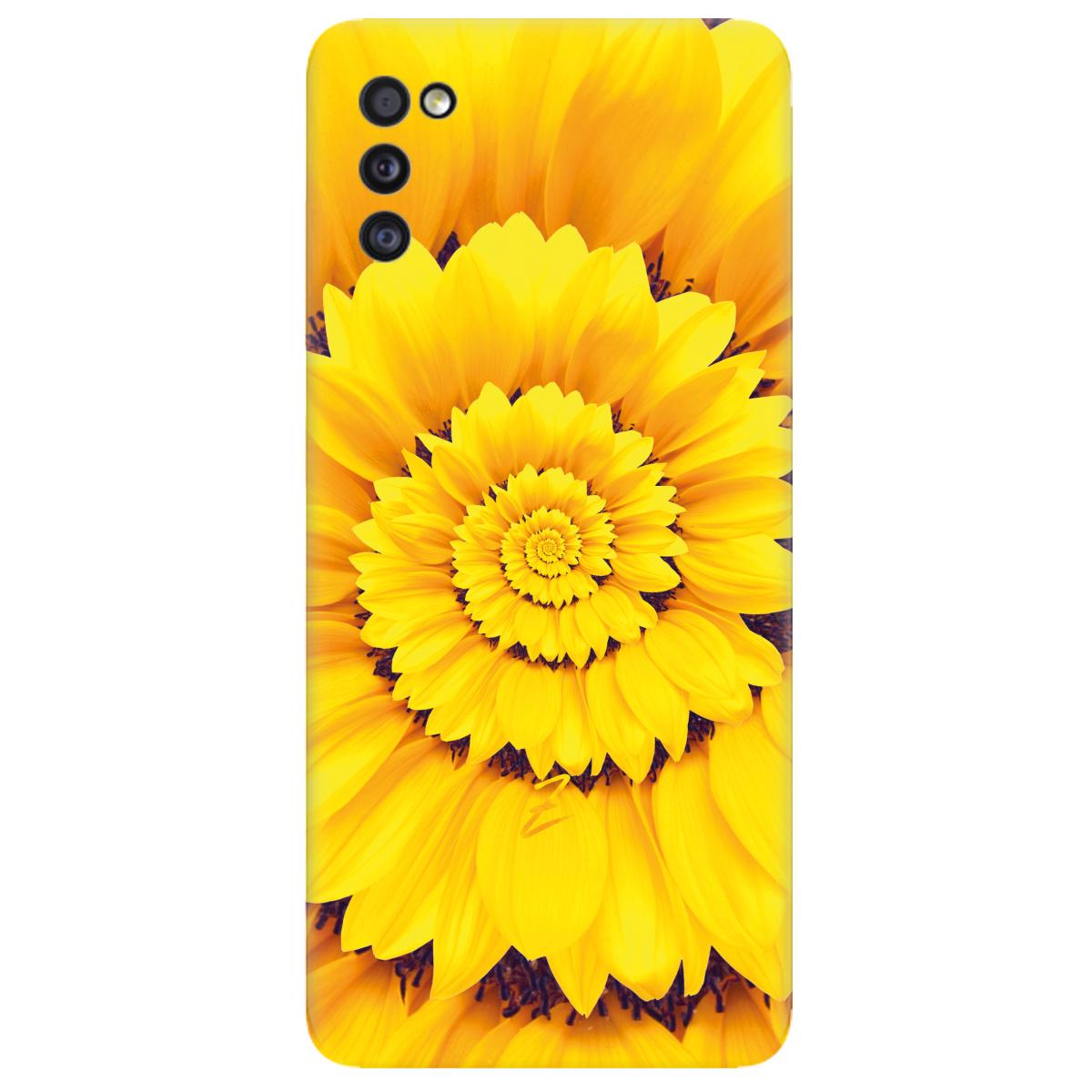 Силиконовый чехол Zorrov для Samsung Galaxy A41 - Sunflower (14120040133089042)