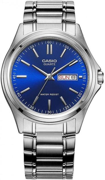 Наручные часы мужские Casio MTP-1239D-2ADF d 38 мм Синий