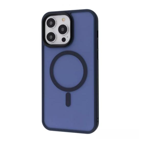 Чехол-накладка для телефона WAVE Matte Insane Case with Magnetic Ring - iPhone 14 Pro midnight blue (451170016)