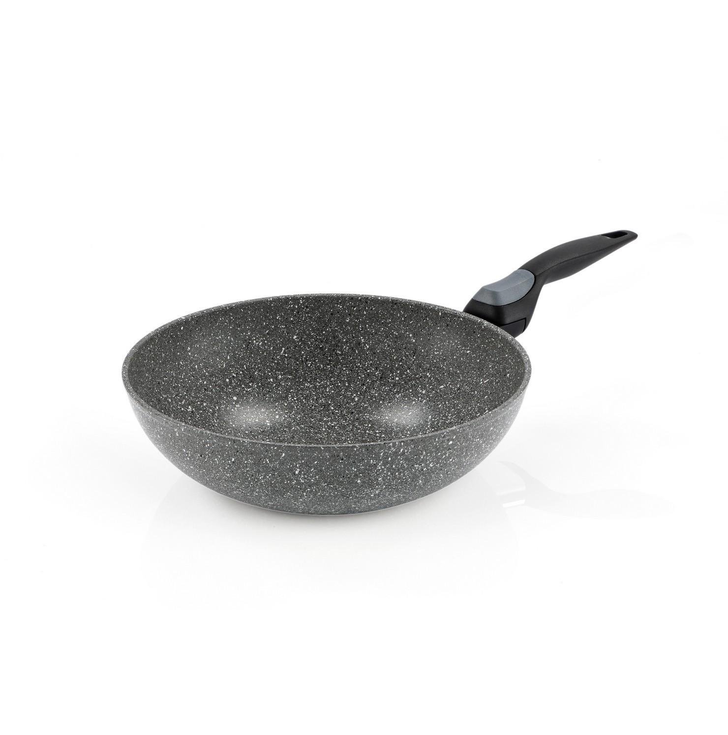 Сковородка Вок Barazzoni Induction Facile 28 см Серый (85515612887)