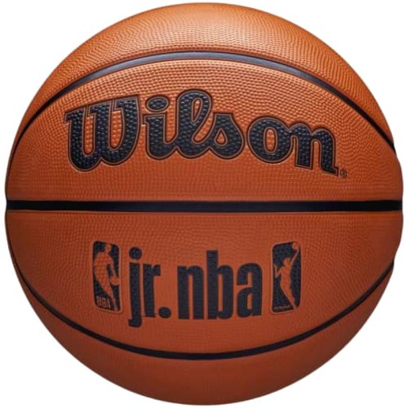 Баскетбольный мяч Wilson JR NBA DRV FAM LOGO BSKT size 7 Brow (WZ3013001XB7)