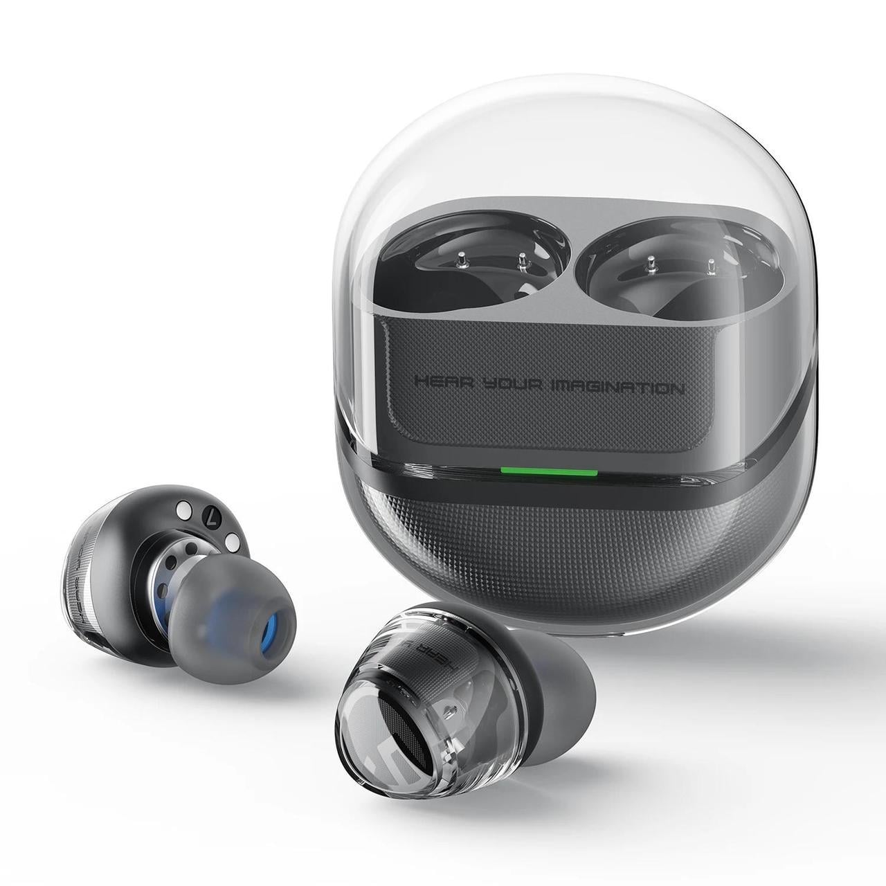 Навушники бездротові Soundpeats Clear Dot TWS AI CNC Чорний (2872167960)
