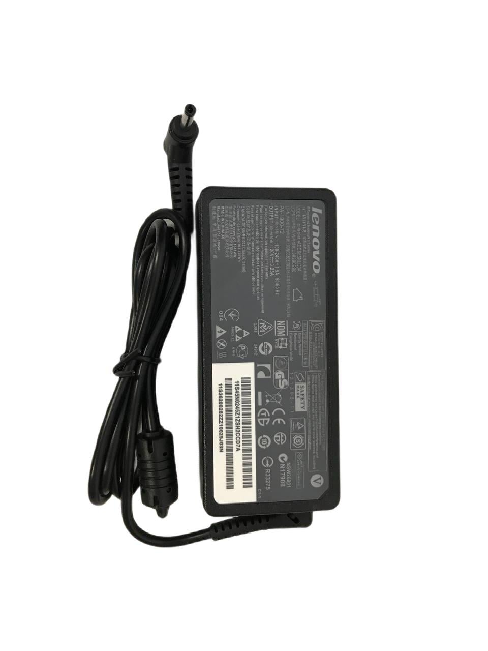Зарядка для ноутбука Lenovo 20V/3,25A 65W 4x1,7 мм (000022269)