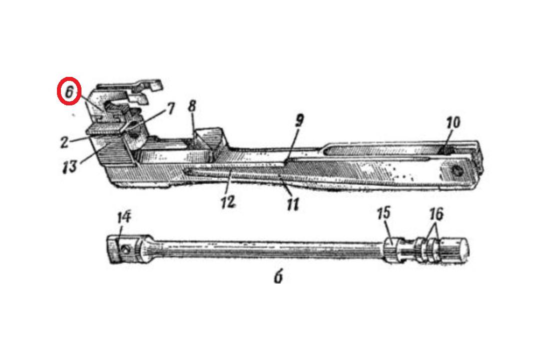 Извлекатель патрона ПК/ПКТ/ПКМ (10213002) - фото 6