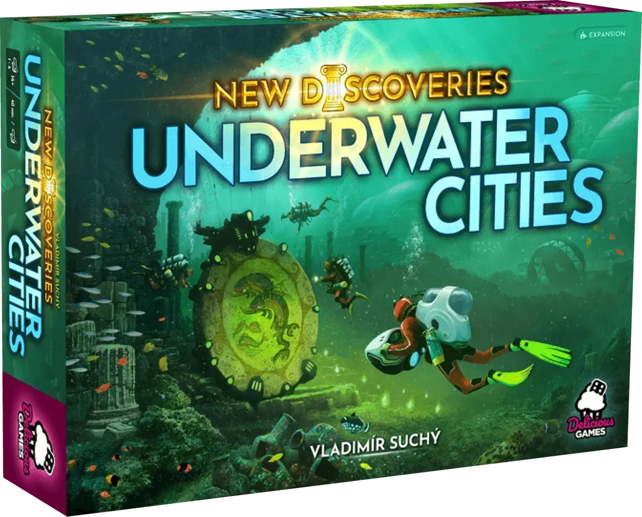 Настольная игра "Підводні міста: Нові відкриття" дополнение (2865757001)