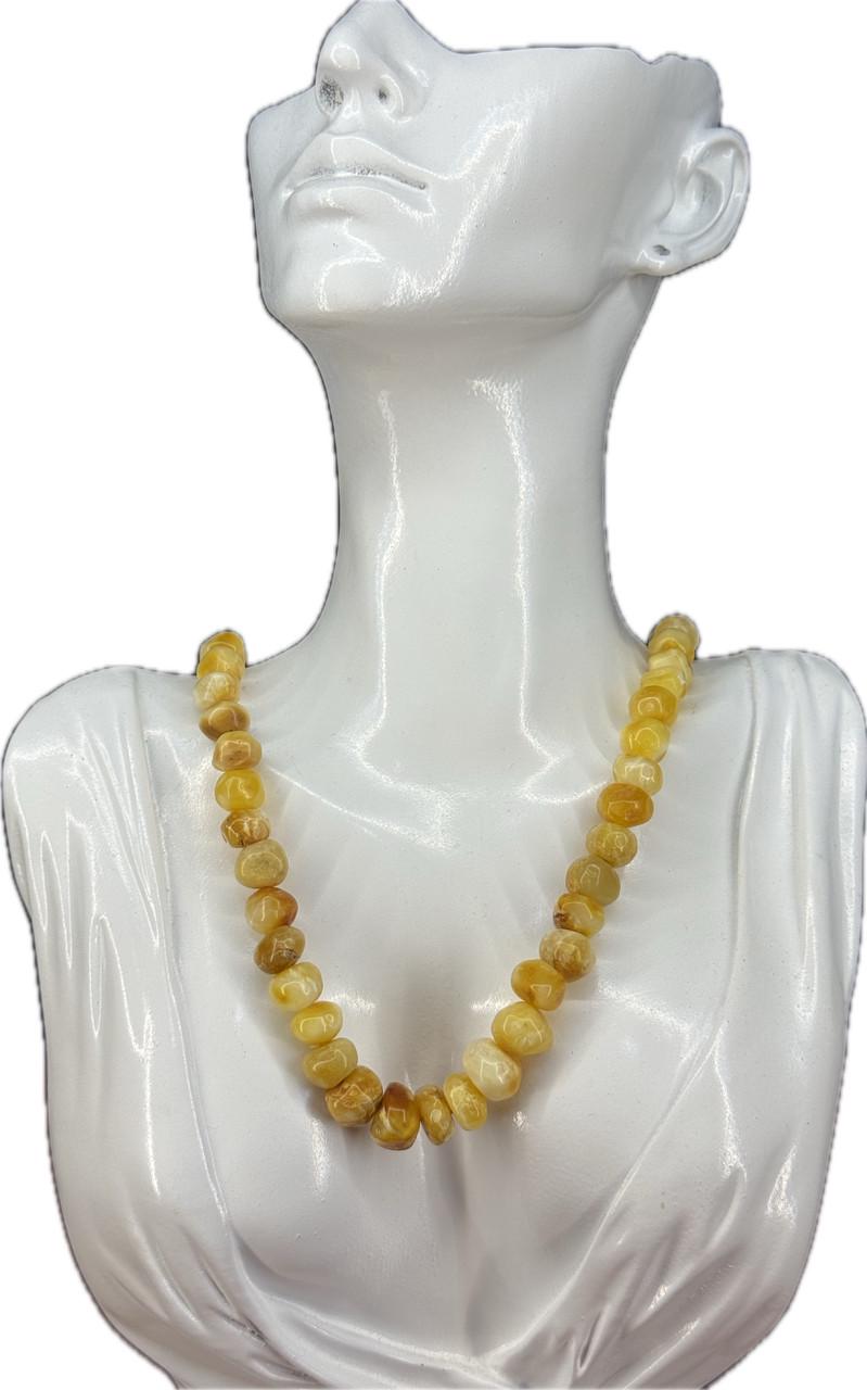 Бусы из янтаря лечебные 49 см (н-598)