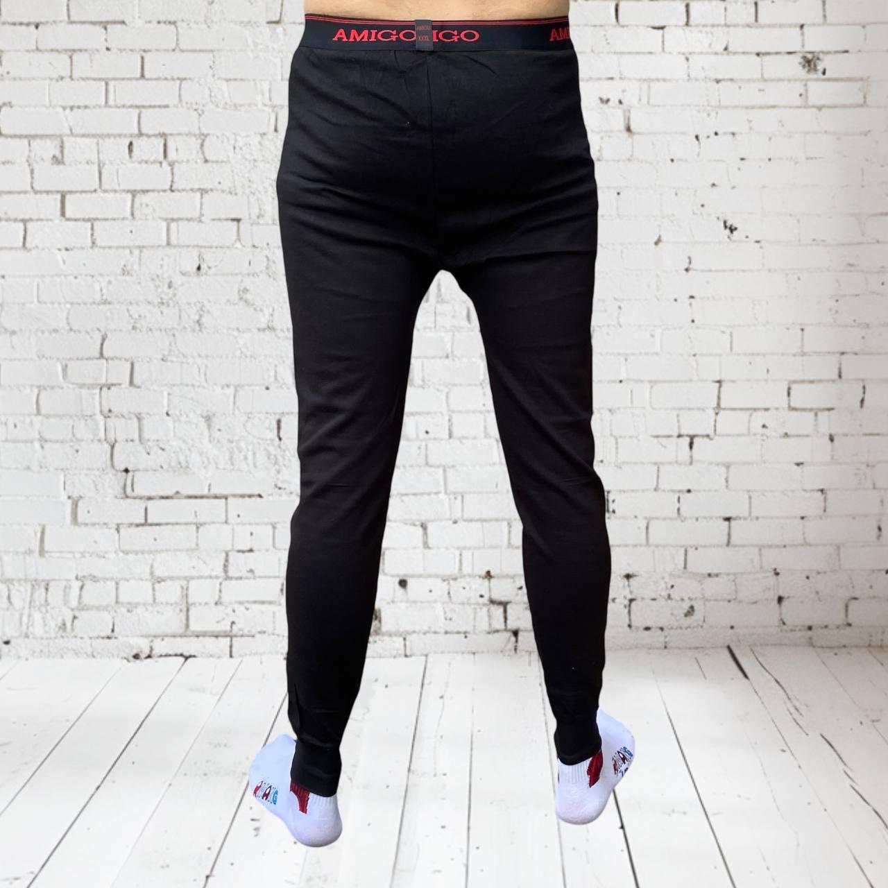 Термобелье мужское кальсоны Amigo норма XL Черный (767/Black) - фото 2 Термобелье мужское кальсоны Amigo норма XL Черный (767/Black) - фото 2