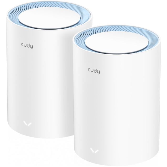 Система WiFi Cudy AC1200 Wi-Fi 5 802.11ac Mesh Solution 2,4/5 ГГц White (615381)