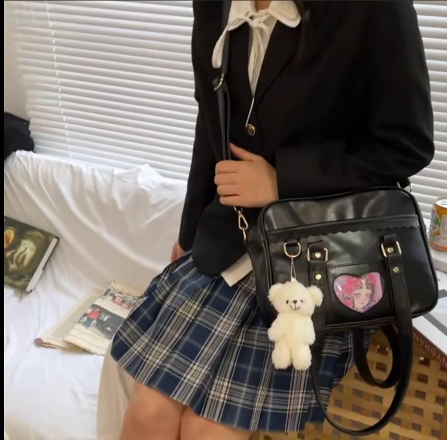 Сумка с экраном для игрушек и картинок в японском стиле Черный (2600701811) - фото 5 Сумка с экраном для игрушек и картинок в японском стиле Черный (2600701811) - фото 5