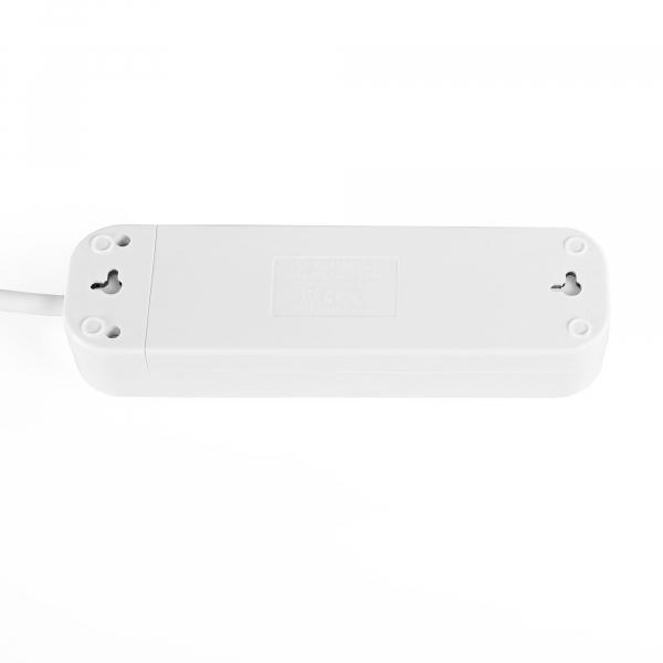 Подовжувач мережевий TITANUM STANDARD із заземленням 4 гнізда 3 м 3x1,5 мм Білий - фото 2 Подовжувач мережевий TITANUM STANDARD із заземленням 4 гнізда 3 м 3x1,5 мм Білий - фото 2