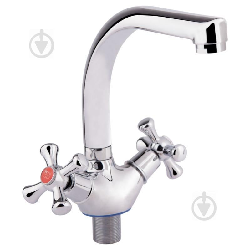 Змішувач для кухні Lidz (CRM)-30 21 271 06 Хром