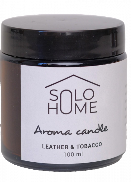 Свеча Solo Home Leather & Tobacco 100 мл (SH-52-280)
