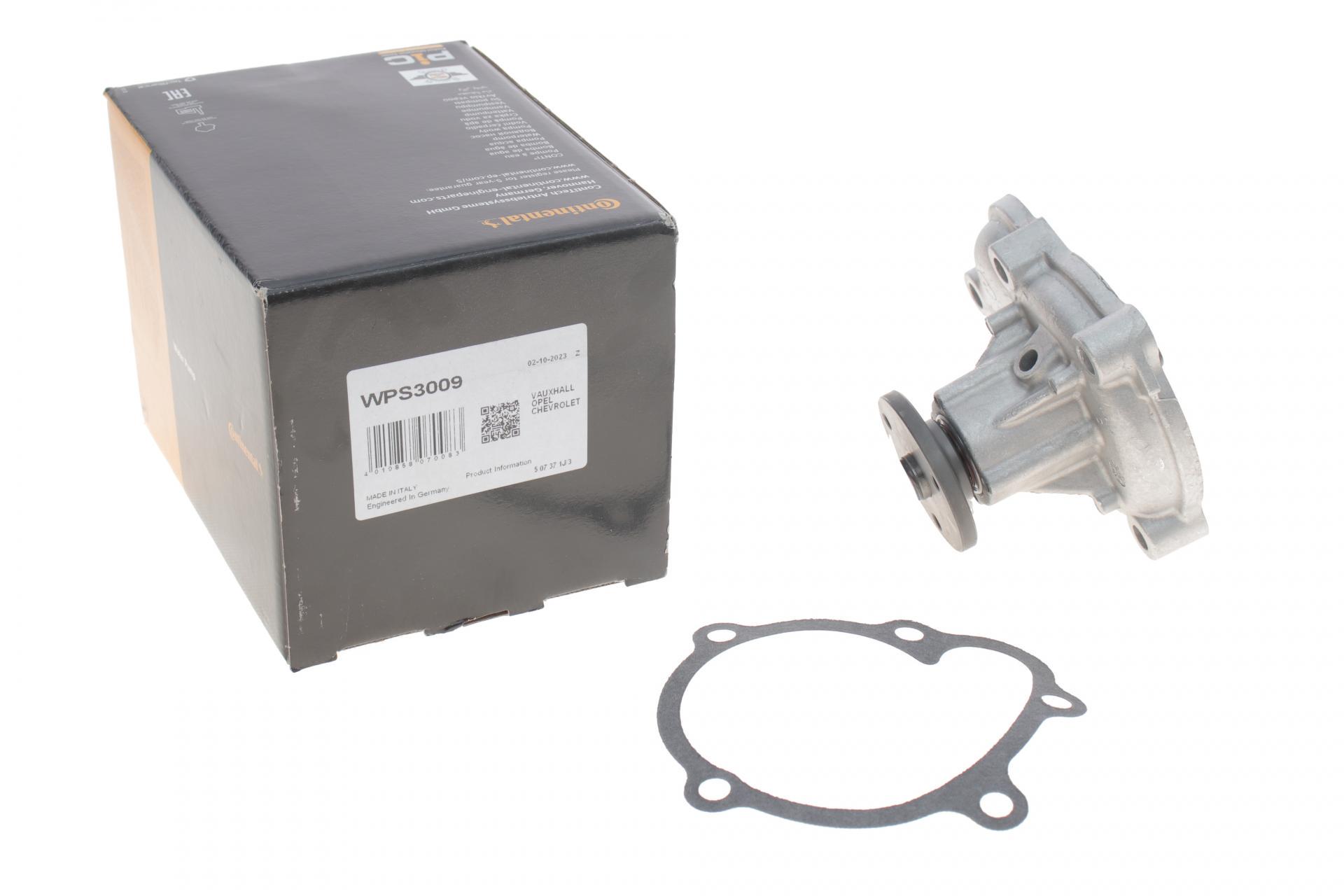 Помпа води Continental Opel Astra G/H/J/Combo/Corsa C/D/Zafira 1.7CDTI/DTI 00- WPS3009 (25590085)