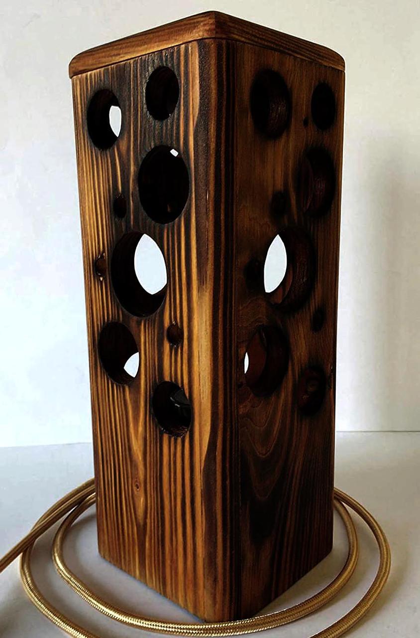 Світильник настінний з дерева Бергман Трюфель (БРА-002928)