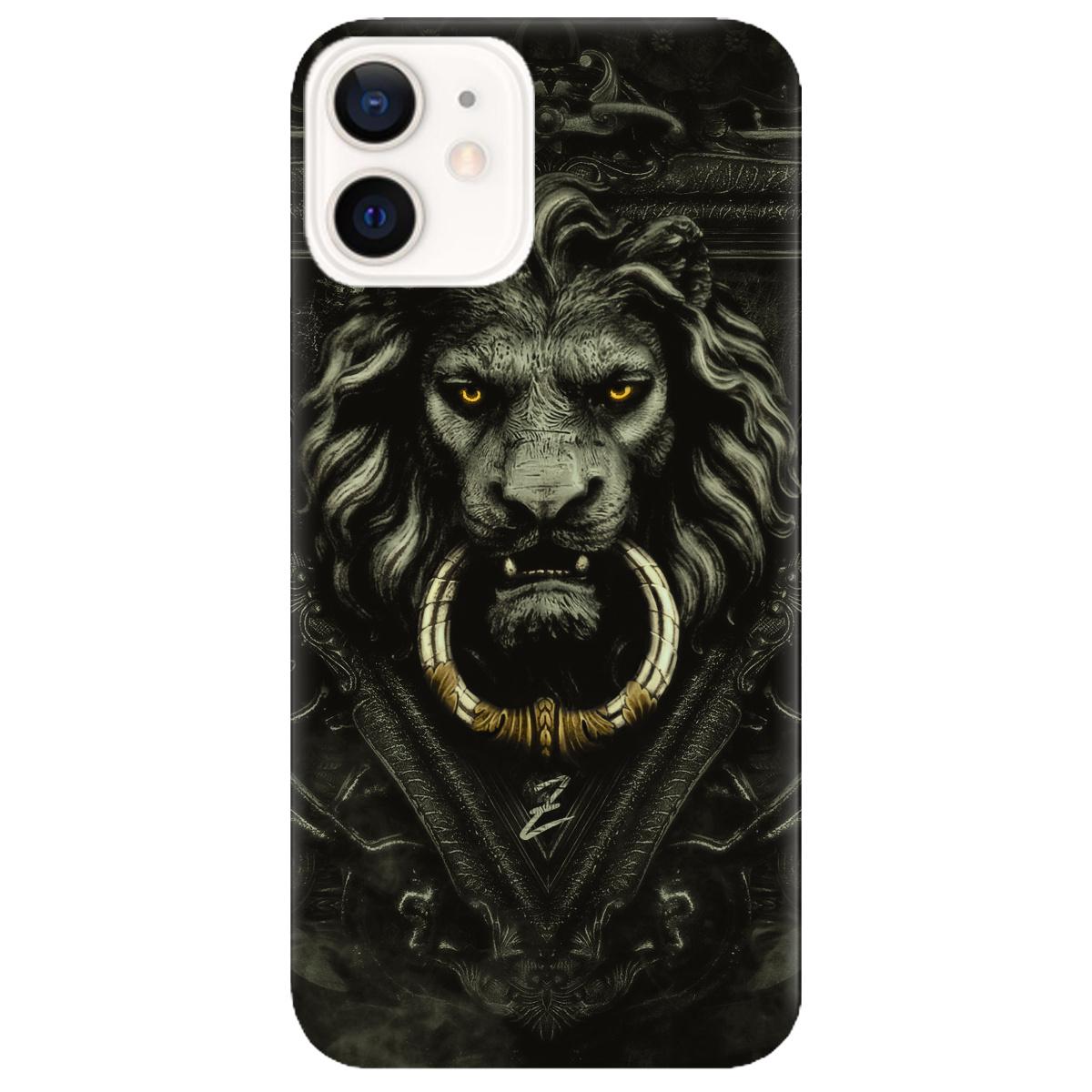 Силіконовий чохол Zorrov для Apple iPhone 12 - Iron lion (14070040095087025)