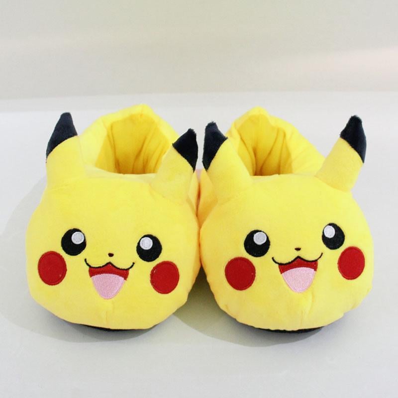 Тапочки мягкие Пикачу р. 25-32 (10298) - фото 2 Тапочки мягкие Пикачу р. 25-32 (10298) - фото 2