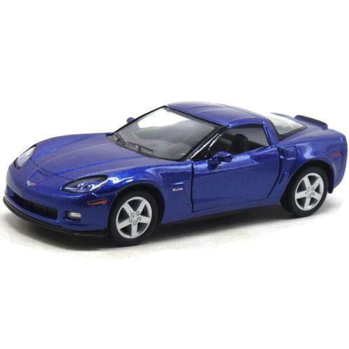 Игрушечная машинка металлическая Chevrolet Corvette Z06 2007 сапфир (219744)