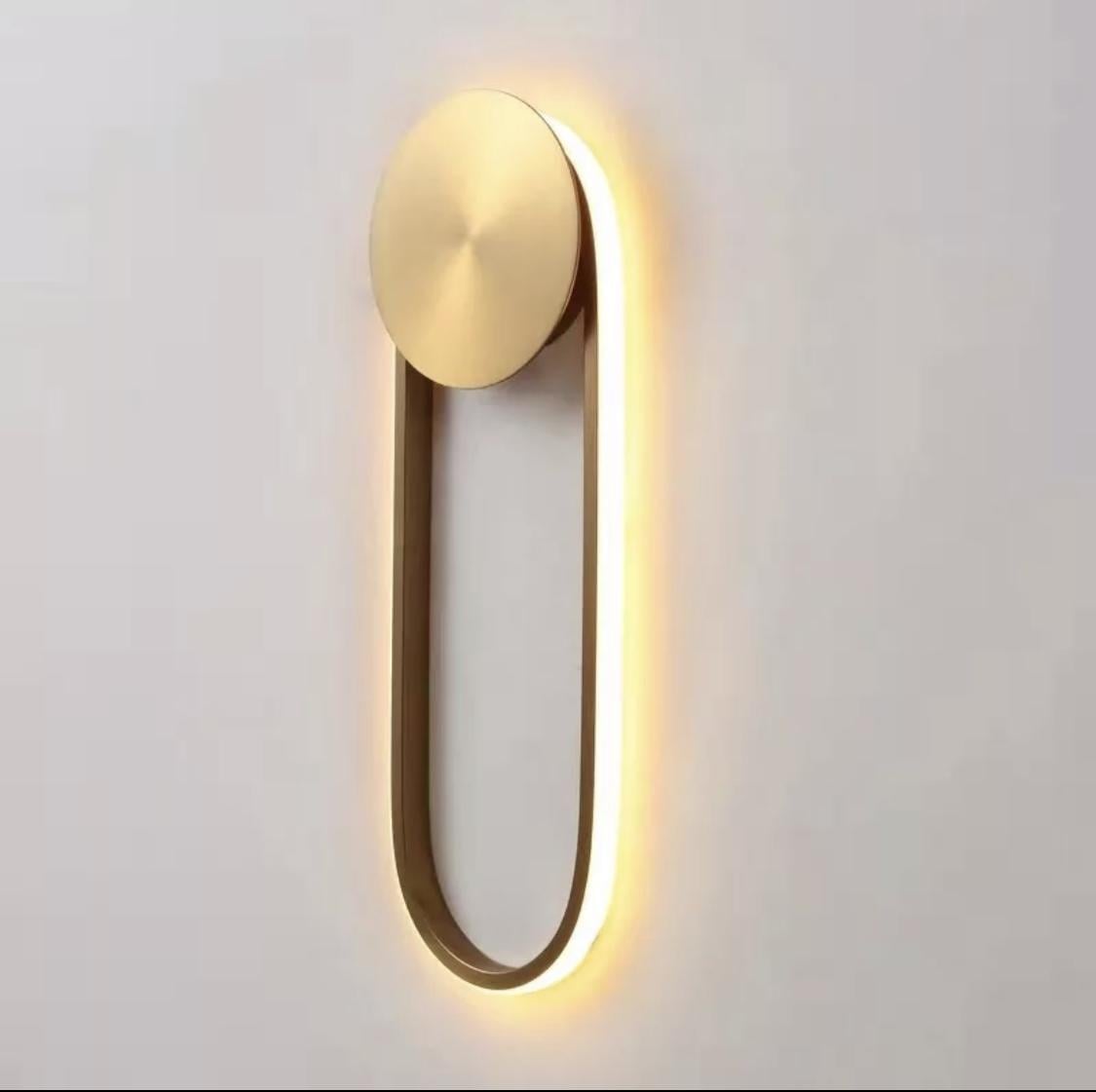 Светильник настенный Cloo Wall Lamp 052727/1 w gd (9318069)