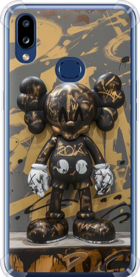 Чехол на Samsung Galaxy A10s A107F Bronze kaws (6097sp-1776-42517)