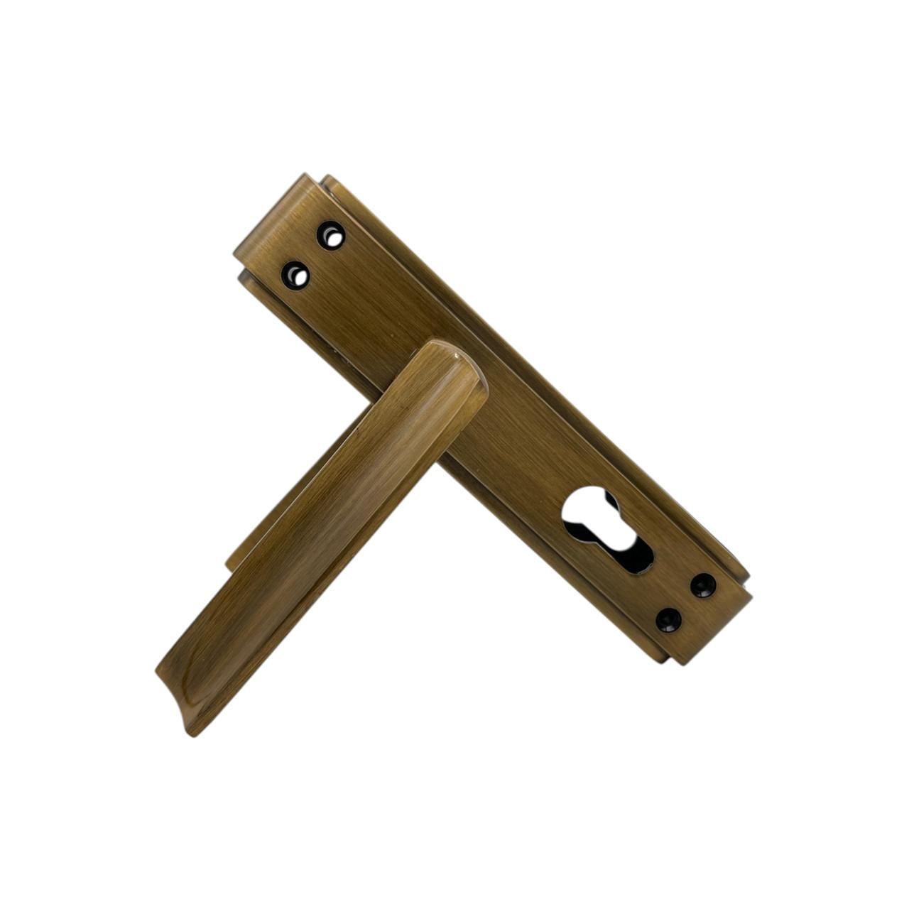 Дверные ручки межкомнатные Ozcanlar Armoni Kisa Yale Mat/Oksid 62 мм (340015)