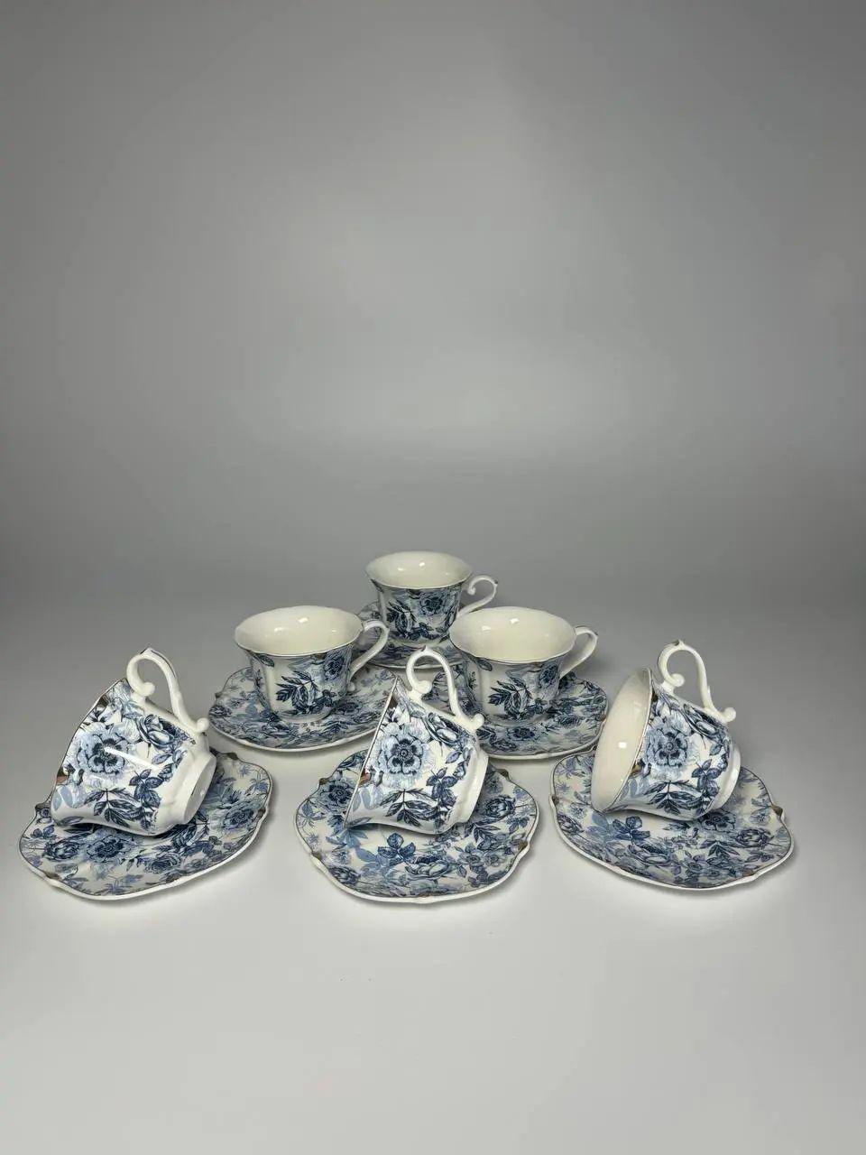 Чайный сервиз 2473 на 6 персон 12 пр. 250 мл (31870620)