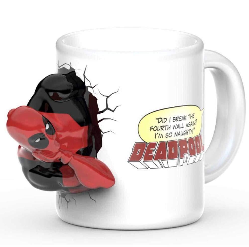 Чашка керамическая 3D Deadpool Bass-relief (Mug DP10.024)