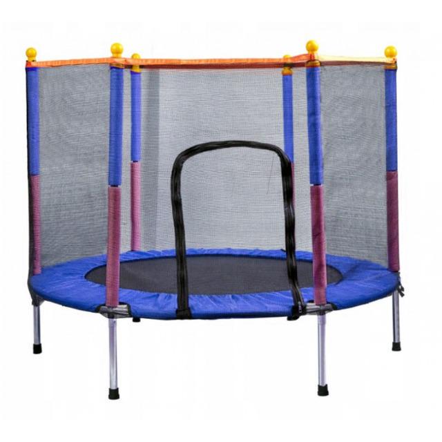 Батут-манеж детский Atleto с сеткой 140 см Синий (KRB01) - фото 7 Батут-манеж детский Atleto с сеткой 140 см Синий (KRB01) - фото 7