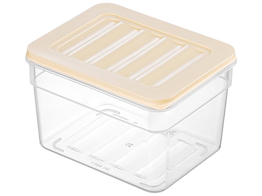 Контейнер Idea Home 00984 Deep Fresh Box MIX 1,1 л Бежевый (MLM-00984) Контейнер Idea Home 00984 Deep Fresh Box MIX 1,1 л Бежевый (MLM-00984)