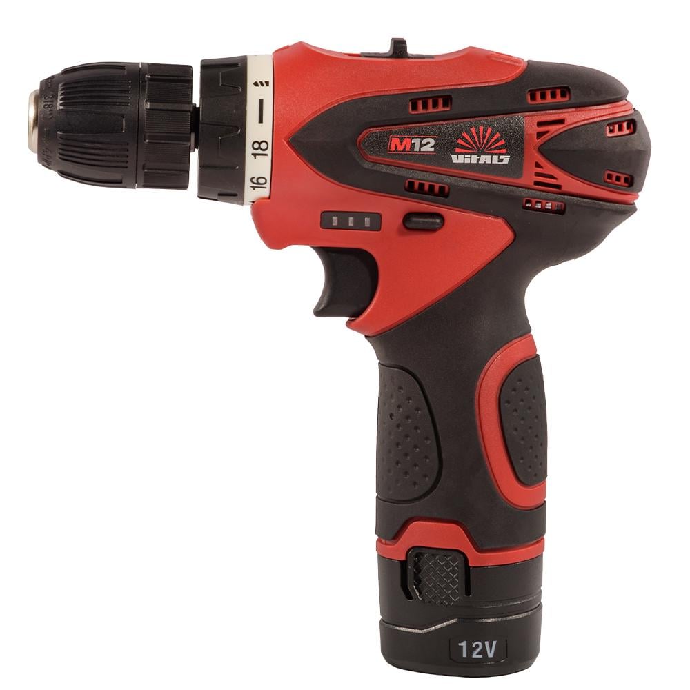 Шуруповерт акумуляторний Vitals AU 1221c Kit+