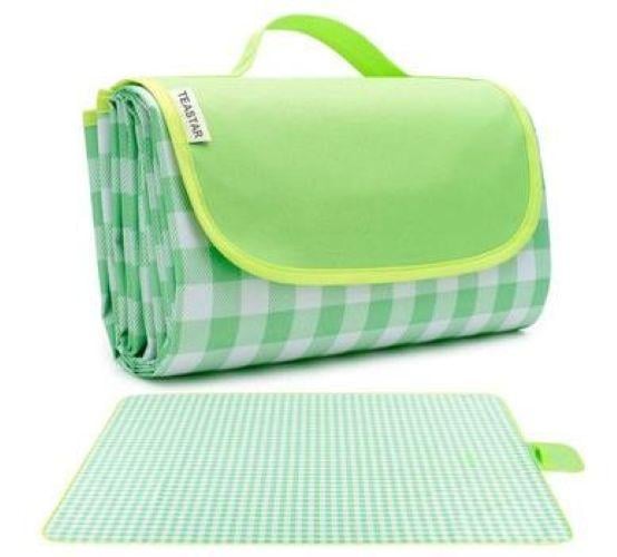 Коврик для пикника водонепроницаемый складной 200х150 см Зеленый (79014-90)